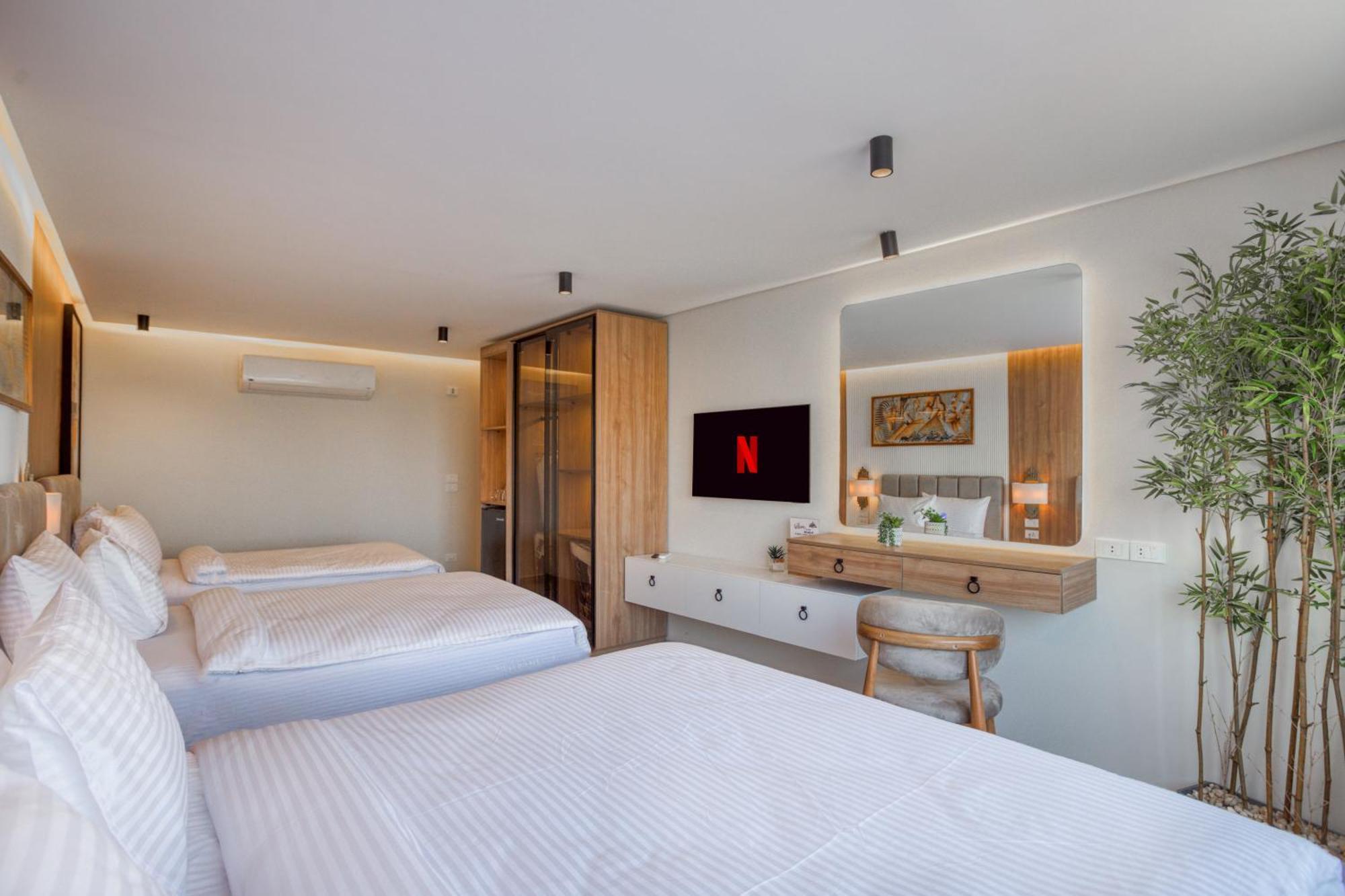 Galaxy Pyramids View Inn Kafrat al Jabal Экстерьер фото