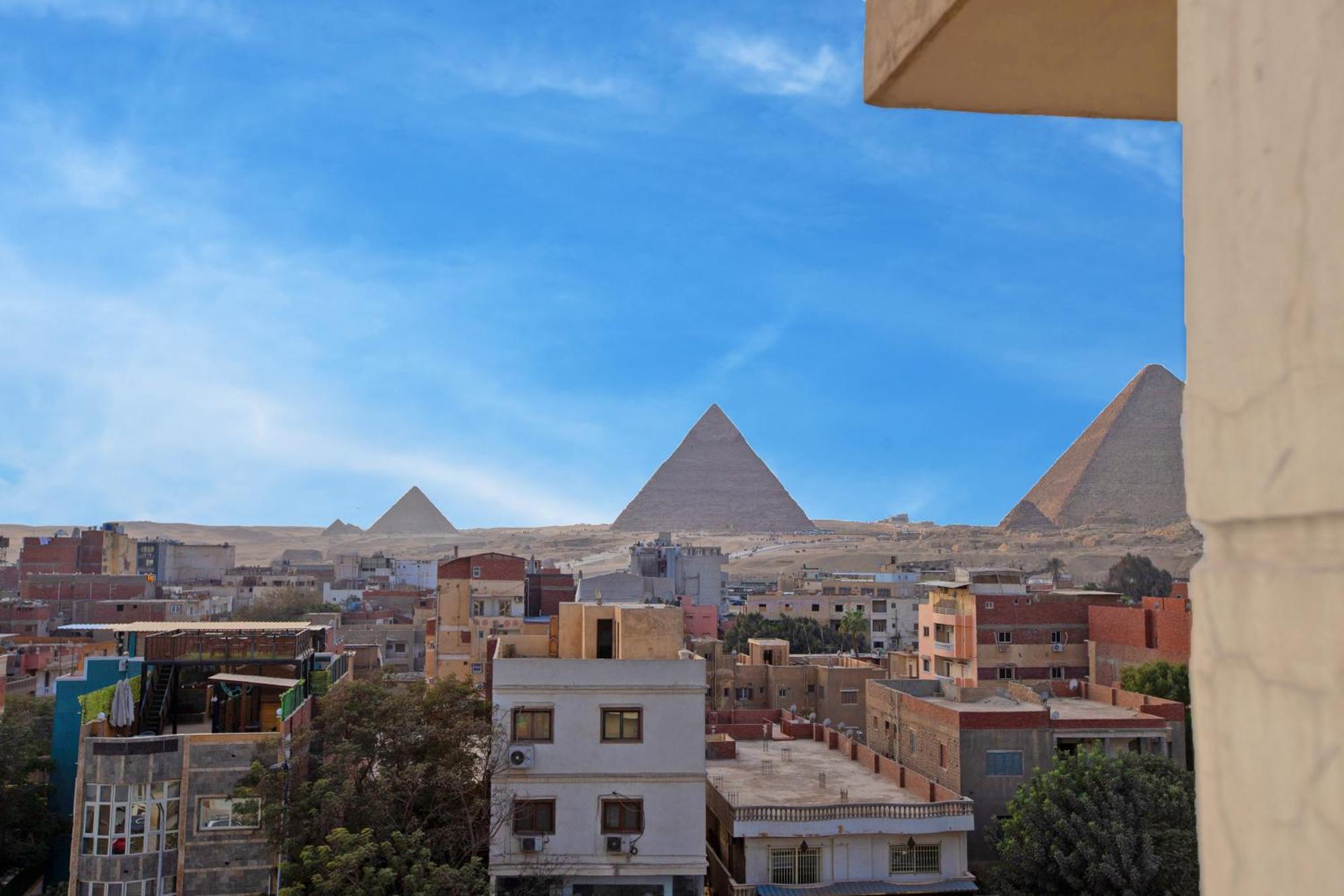 Galaxy Pyramids View Inn Kafrat al Jabal Экстерьер фото
