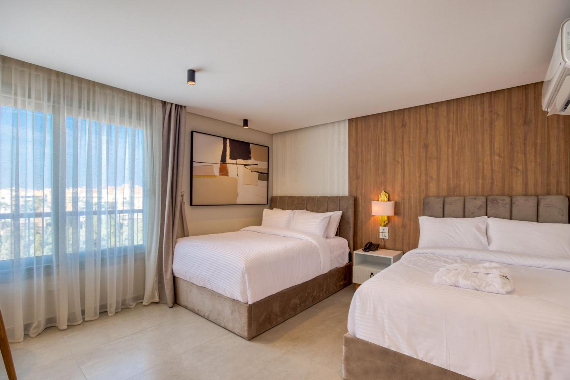 Galaxy Pyramids View Inn Kafrat al Jabal Экстерьер фото